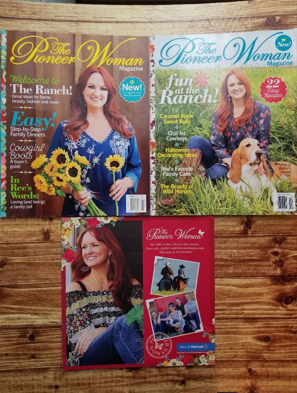 The Pioneer Woman Magazine Collection 2017 Set Ree Drummond Summer Fall